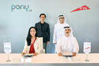 Pony.ai and Dubai RTA Co-Reveal Robotaxi Introduction, Marking Accelerated Collaboration Towards Dubai's Smart City Vision