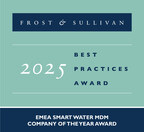 Siemens Receives Frost & Sullivan's 2025 Europe, Middle East, and Africa Company of the Year Award for Excellence in Smart Water Meter Data Management
