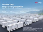 EVE Energy Achieves World's First 400MWh Energy Storage Project with 628Ah Ultra-Large Cells