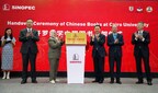 Sinopec Provides 1,000 Books to Cairo University with the Launch of Silk Road Book House - China Bookshelf