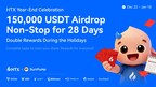HTX Year-End Carnival Launches 200,000 USDT Airdrop Giveaway in Partnership with the TRON Ecosystem