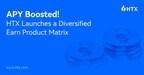 APY Boosted! HTX Launches a Diversified Earn Product Matrix