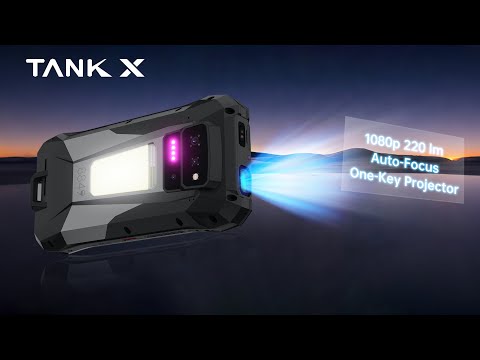 8849 TANK X Launches: World's First Rugged Phone with 1080p & 220 lumens Projector