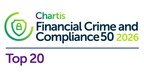 MCO (MyComplianceOffice) Rises to Number 17 on Chartis Research's Financial Crime and Compliance50 2026
