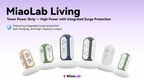 MiaoLab Launches Living Series with Tower Power Strip - Meeting Your Desk's Buddy That Bounces Back