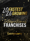 REALTY ONE GROUP NAMED TO ENTREPRENEUR'S FASTEST-GROWING INTERNATIONAL FRANCHISES LIST
