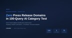 Zero Press Release Domains Appeared in Loganix's 100-Query AI Category Test
