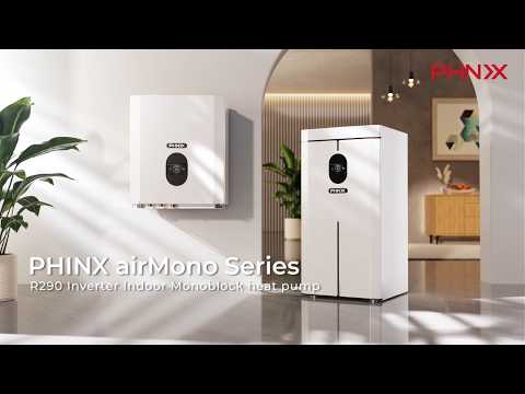 PHNIX Unveils airMono: The Revolutionary A+++ R290 Indoor Monoblock Heat Pump for Urban Retrofit