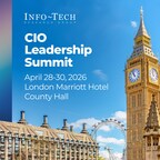 UK CIOs and Senior IT Leaders Set to Gather in London for Info-Tech Research Group's Leadership Summit